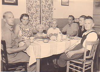 In der Küche um 1950