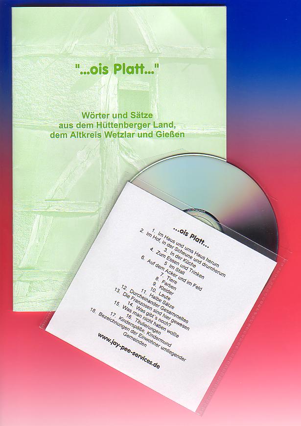 Ois Platt Textbuch und Hörbuch CD